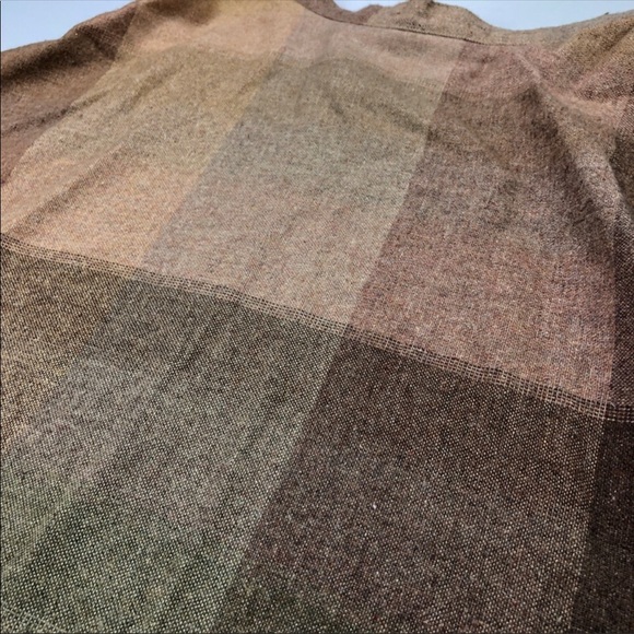 Vintage Wool Circle Skirt Black Multi Color EUC - Picture 3 of 6